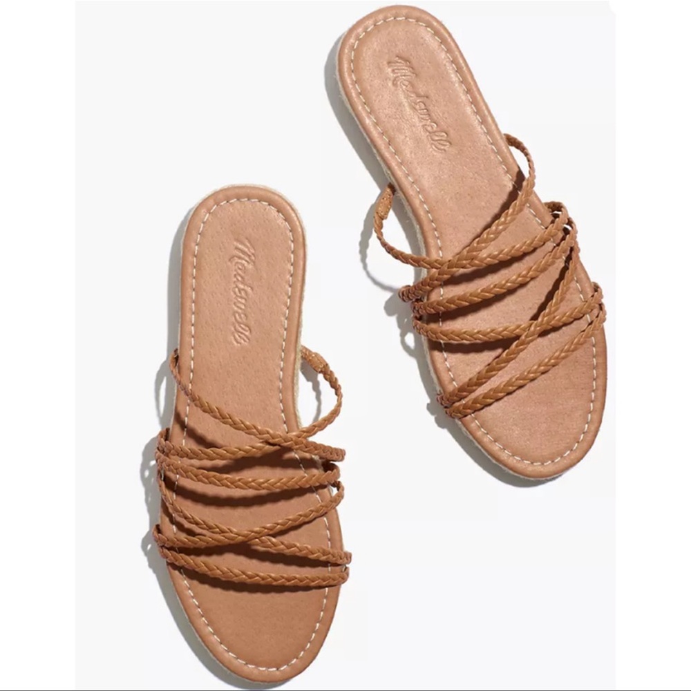 Madewell Espadrille Slide Sandal NWT